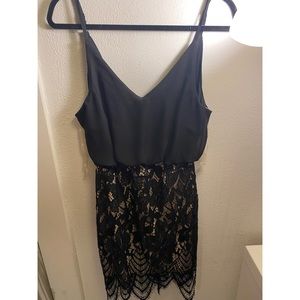 Tank top lace dress
